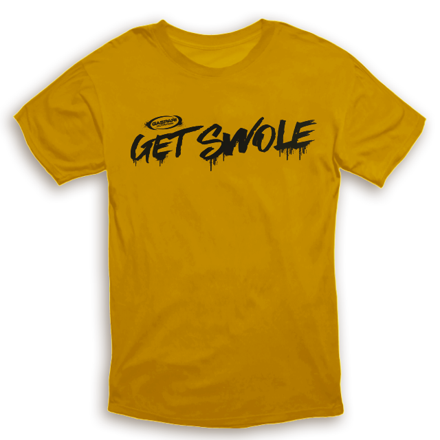 Get Swole - Yellow Jacket T-Shirt - Gaspari Nutrition - #tag1# - #tag2# - #tag3# - #tag4#