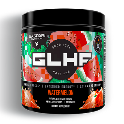 GLHF x GASPARI - FOCUS + ENERGY + HYDRATION - Gaspari Nutrition - #tag1# - #tag2# - #tag3# - #tag4#