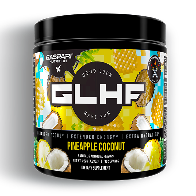 GLHF x GASPARI - FOCUS + ENERGY + HYDRATION - Gaspari Nutrition - #tag1# - #tag2# - #tag3# - #tag4#