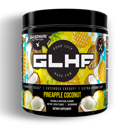 GLHF x GASPARI - FOCUS + ENERGY + HYDRATION - Gaspari Nutrition - #tag1# - #tag2# - #tag3# - #tag4#