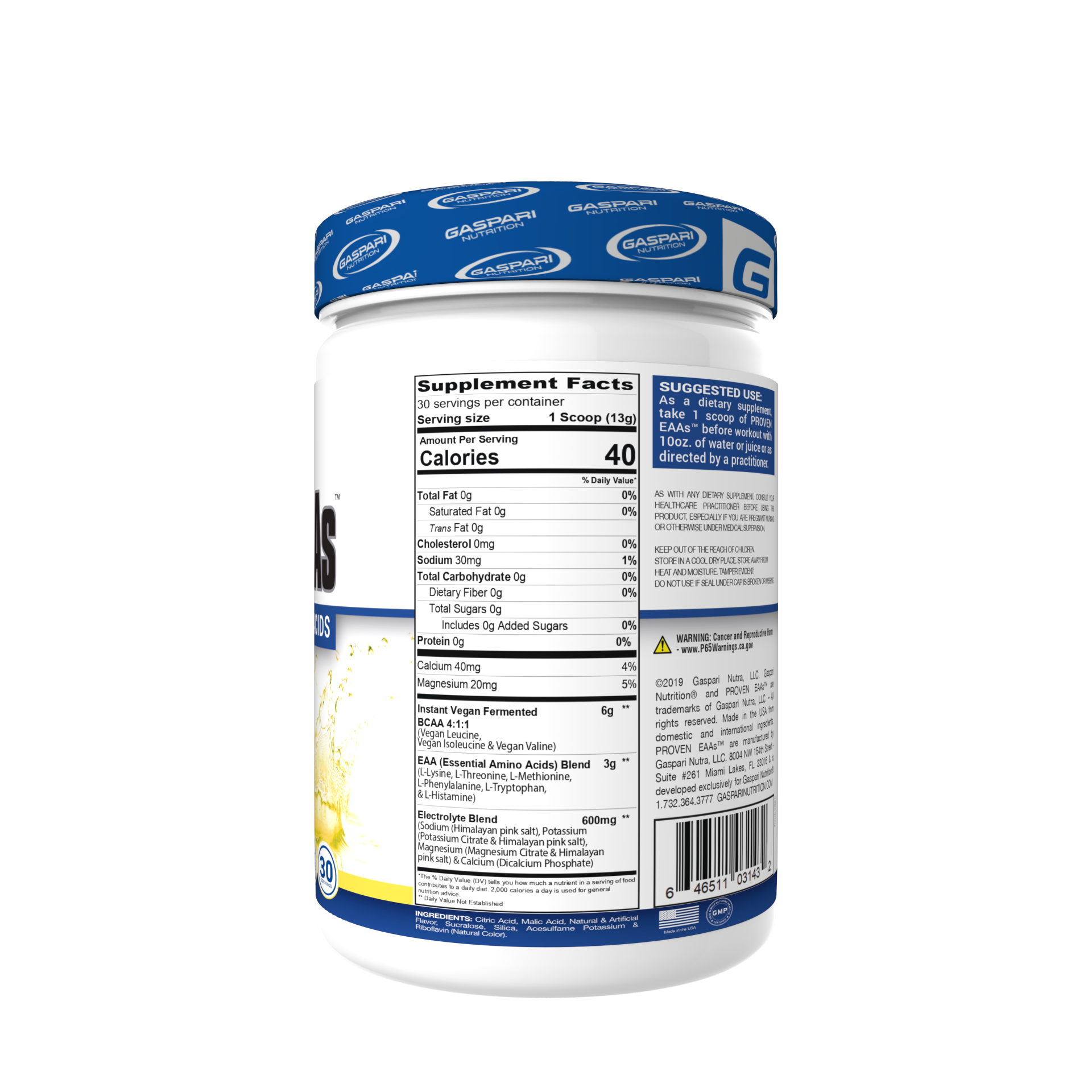 PROVEN EAAs™ | WITH 9 ESSENTIAL AMINO ACIDS