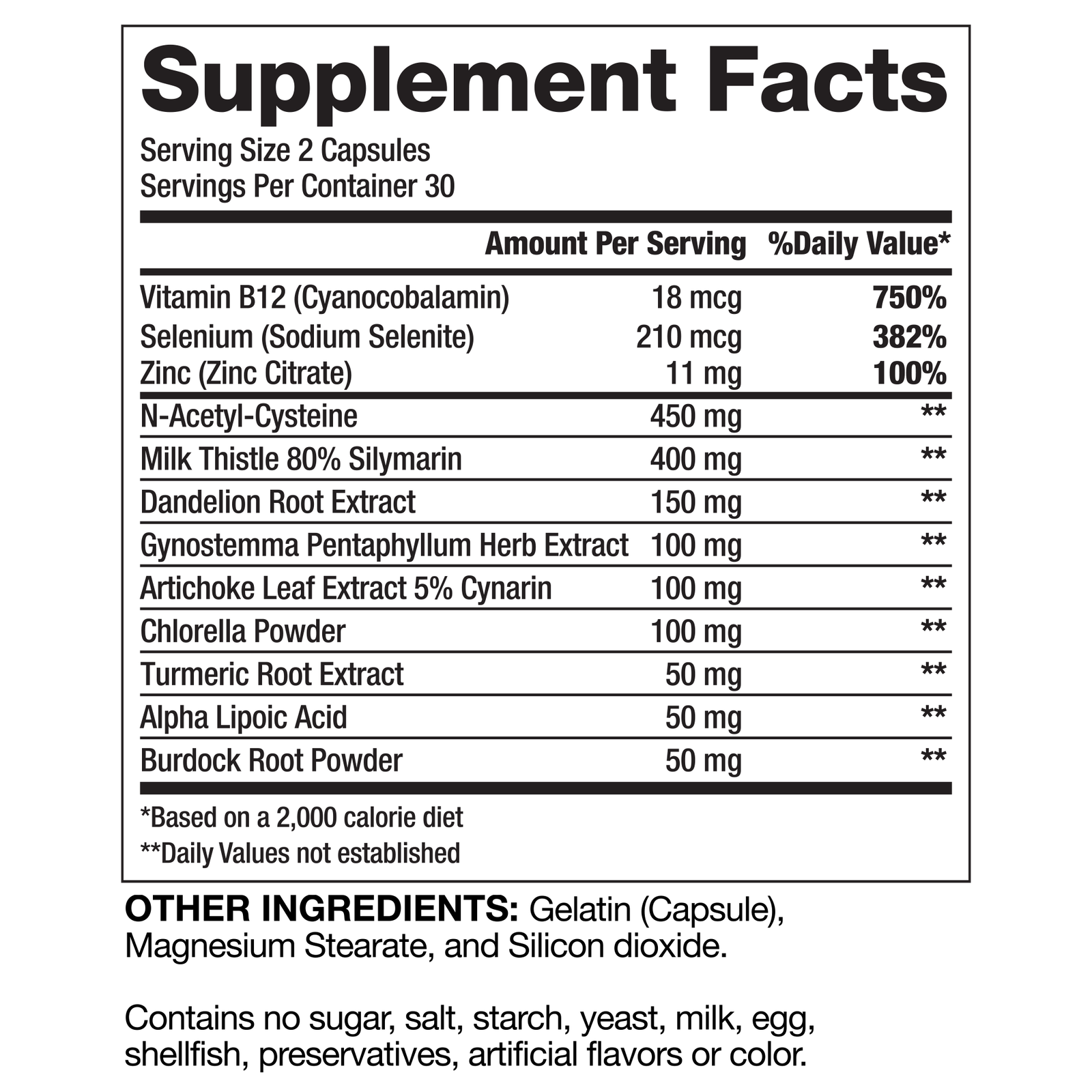 Proven Liver DTOX - Natural Detoxification - Gaspari Nutrition - #tag1# - #tag2# - #tag3# - #tag4#
